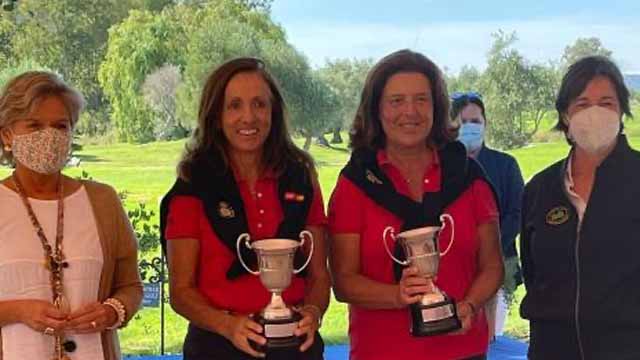 Triunfo de María de Orueta y Rocío Ruiz de Velasco en el Campeonato de España Dobles Senior