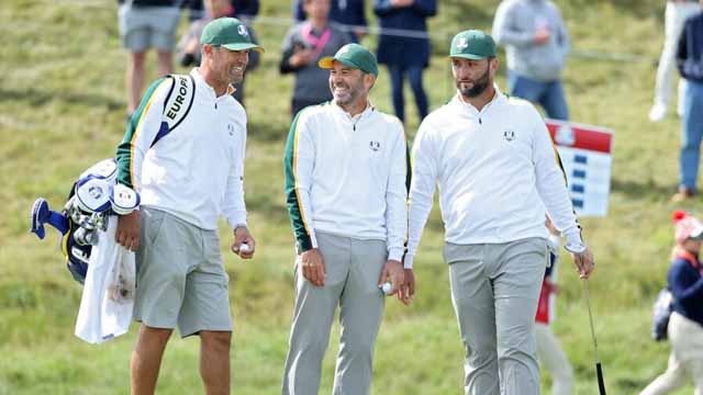 Sergio García y Jon Rahm abren el fuego en Whistling Straits