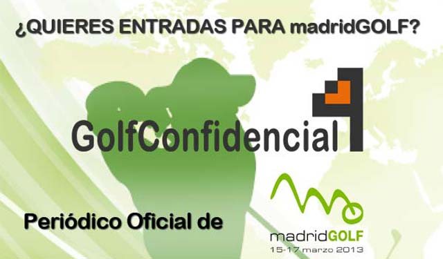 Golf Confidencial regala entradas para madridGOLF