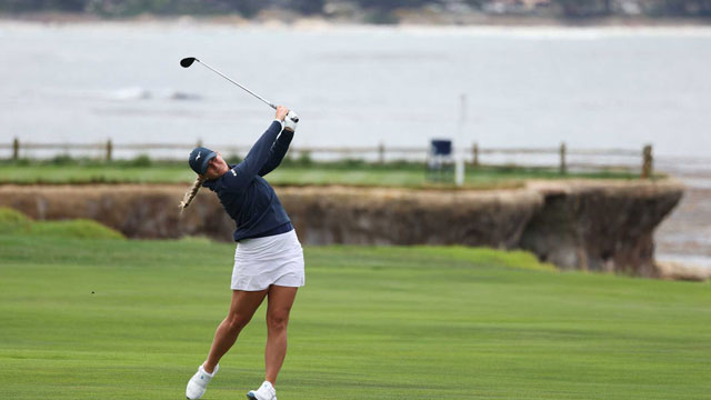 Una inesperada Bailey Tardy lidera en Pebble Beach