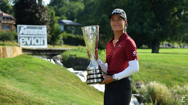 Celine Boutier cumple su sueño en el Evian Championsip