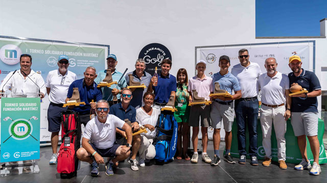 El I Torneo Solidario de golf Fundación Martínez logra recaudar 10.000€