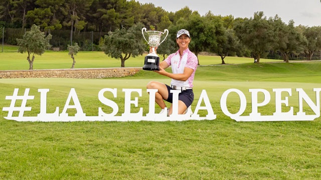 Nuria Iturrioz estrena el palmarés de La Sella Open