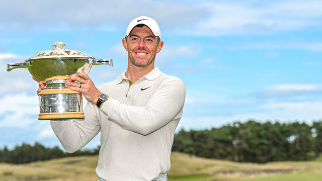 Rory Mcilroy saca todo su talento para llevarse el Abierto de Escocia