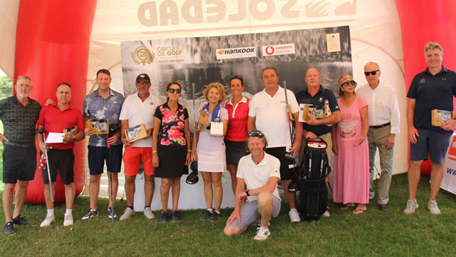 Intenso calor en la penúltima prueba del Circuito de Golf Grupo Soledad