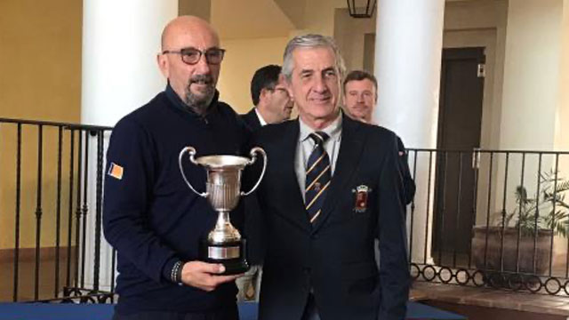 Antonio Llerena gana el Campeonato de España de Golf Adaptado