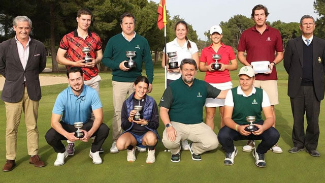 Fernando Moreno y Julia Sánchez, ganadores del Campeonato de Sevilla