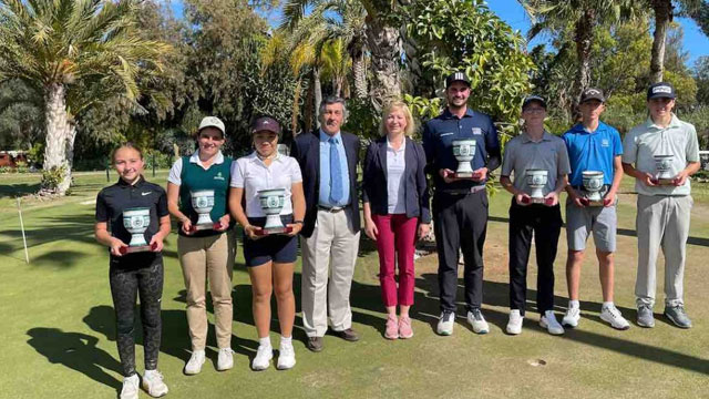 Chanya Huaysan y Javier Pérez, Campeones de Andalucía de Pitch and Putt