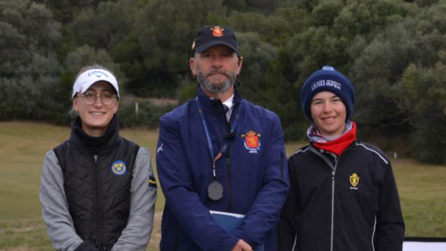 Nora Sundberg y Savannah de Bock, finalistas de la Copa de S.M. La Reina