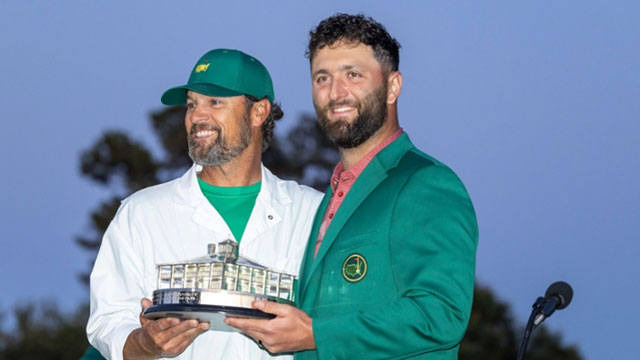 Adam Hayes, un gran caddie para un gran campeón