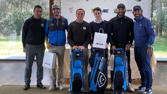 Alfonso Buendía, ganador del Pro-Am del II PGAe Open de Barcelona hosted by Pablo Larrazábal