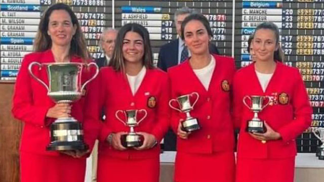 Triunfo de España en la Copa Real Club de Golf de Sotogrande