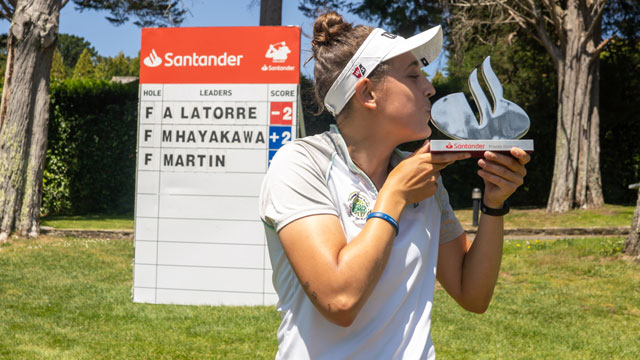 Victoria de Amaia Latorre en el Santander de La Coruña