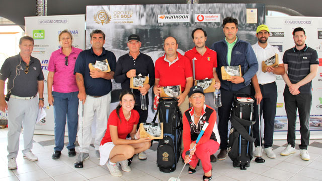 La lluvia retrasa la salida de la séptima prueba del Circuito de Golf Grupo Soledad