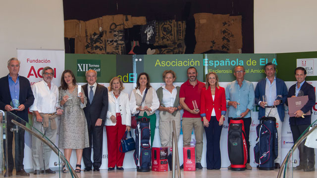 El golf da su golpe más solidario para ayudar a los pacientes con ELA