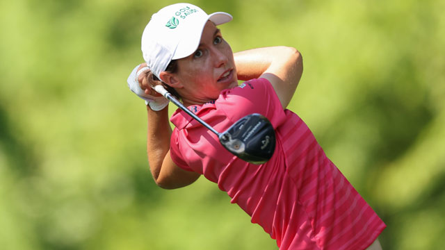 Carlota Ciganda rozó su primer grande y se afianza en las clasificaciones de la Solheim Cup 2023