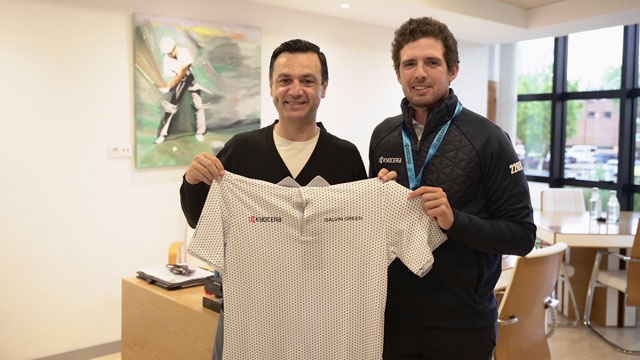 KYOCERA se convierte en patrocinador oficial del jugador profesional de golf Manuel Elvira
