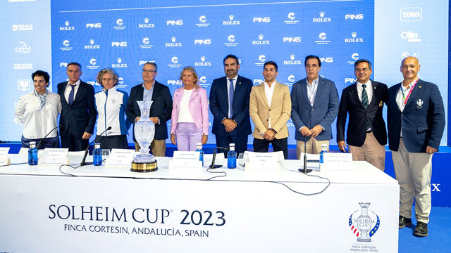 Orgullo e ilusión en la inauguración salida de la Solheim Cup 2023