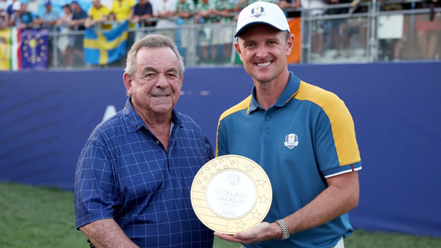 Justin Rose galardonado con el premio Nicklaus – Jacklin