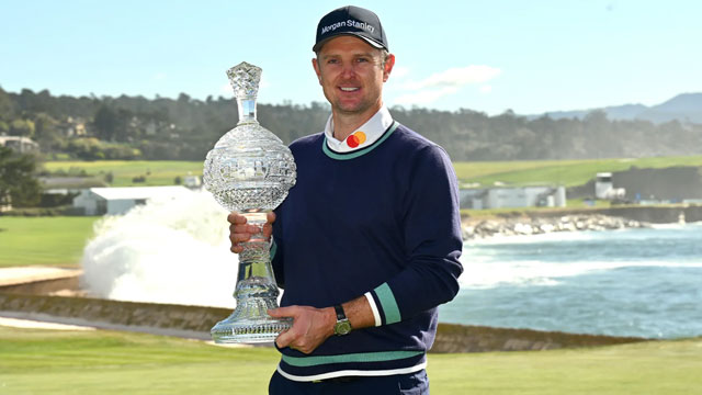 Justin Rose vuelve al círculo de ganadores en Pebble Beach