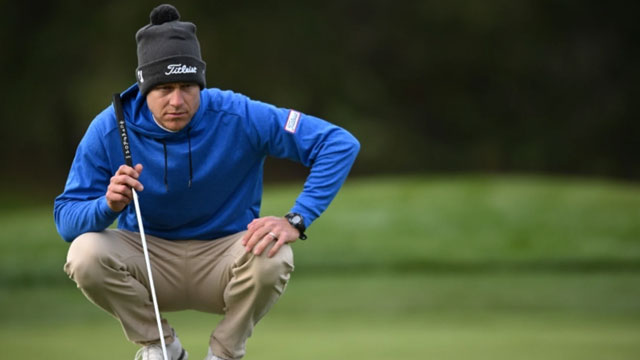 Peter Malnati lidera contra viento y marea en Pebble Beach