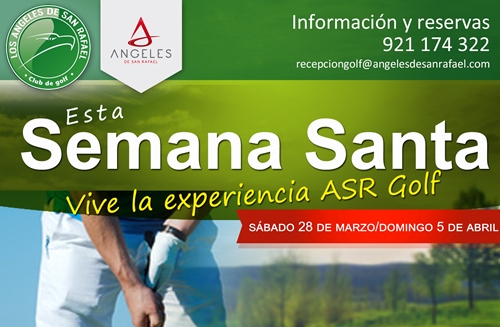 En Semana Santa vive el golf en ASR