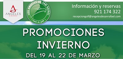 ASR Golf ofrece su promoción de invierno