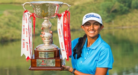 Aditi Ashok se lleva el título en India con la compañía de un Mozo