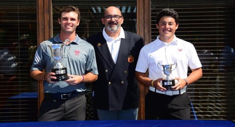 Adriá Arnaus, nuevo campeón y rey del golf patrio