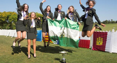 Andalucía demuestra autoridad  en el golf femenino