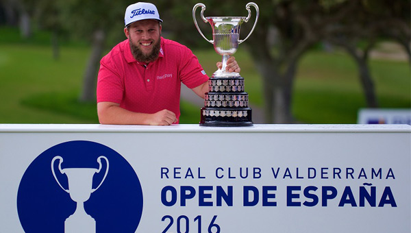 Andrew Johnston presencia confirmada Open España 2018