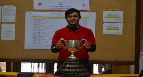 Ángel Hidalgo campeón de la Copa Nacional Puerta de Hierro