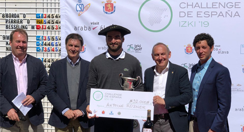 Rozner se alía con los birdies y dinamita el final del Challenge de España