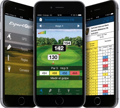 'Expert Golf' la conocida App, se renueva