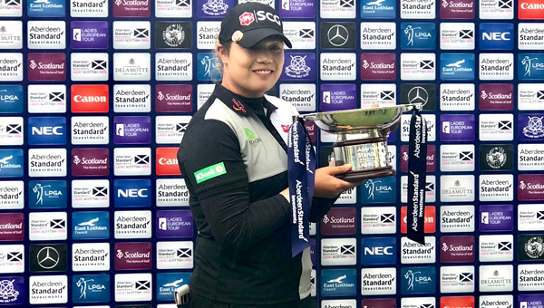 Ariya Jutanugarn victoria Ladies Scottish Open