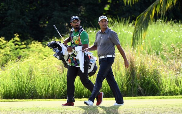 Arjun Atwal Mauritius Open 2017 día 2 liderato