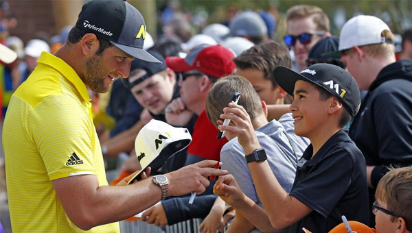 Jon Rahm inicios golf