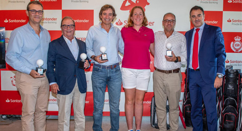 Astrid Vayson y su equipo, vencedores del PRO AM en La Peñaza