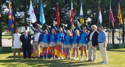 Asturias se impone a Madrid en un duelo en la cima del golf nacional