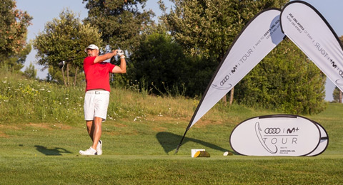 Mucho golf en la llegada del Audi Movistar+ Tour a tierras catalanas