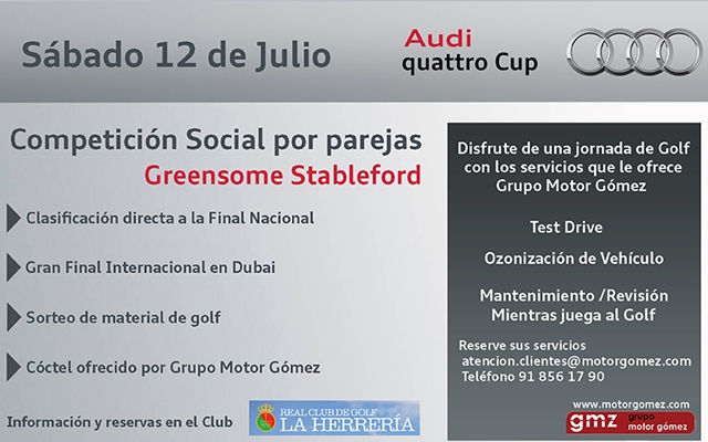 Audi Quatro Cup, torneo social en La Herrería
