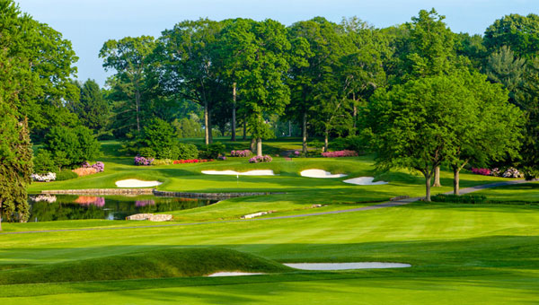 Hoyo 4 Baltusrol lower course