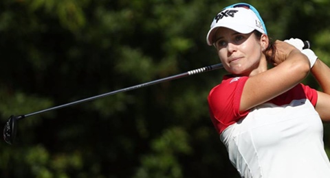 Beatriz Recari muestra sus intenciones en la final del LPGA