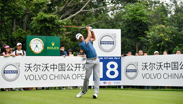 Benjamin Hebert liderato tercera ronda Volvo China Open 2019