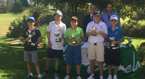 Van Braak y Gómez se coronan en el GP Alevín y Benjamín de Isla Canela