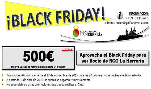 Black Friday como arranque del 50 aniversario