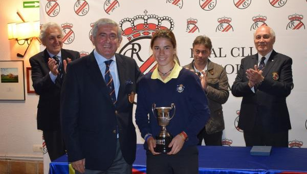 Blanca Fernández, ganadora Internacional España Stroke Play Femenino 2018