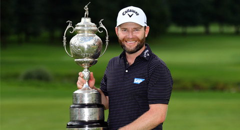 Victoria inapelable de Branden Grace en casa