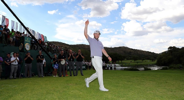 Branden Grace en el Nedbank Golf Challenge