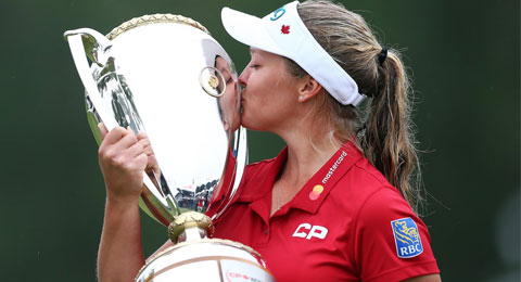 Orgullo local en la victoria de Brooke Henderson